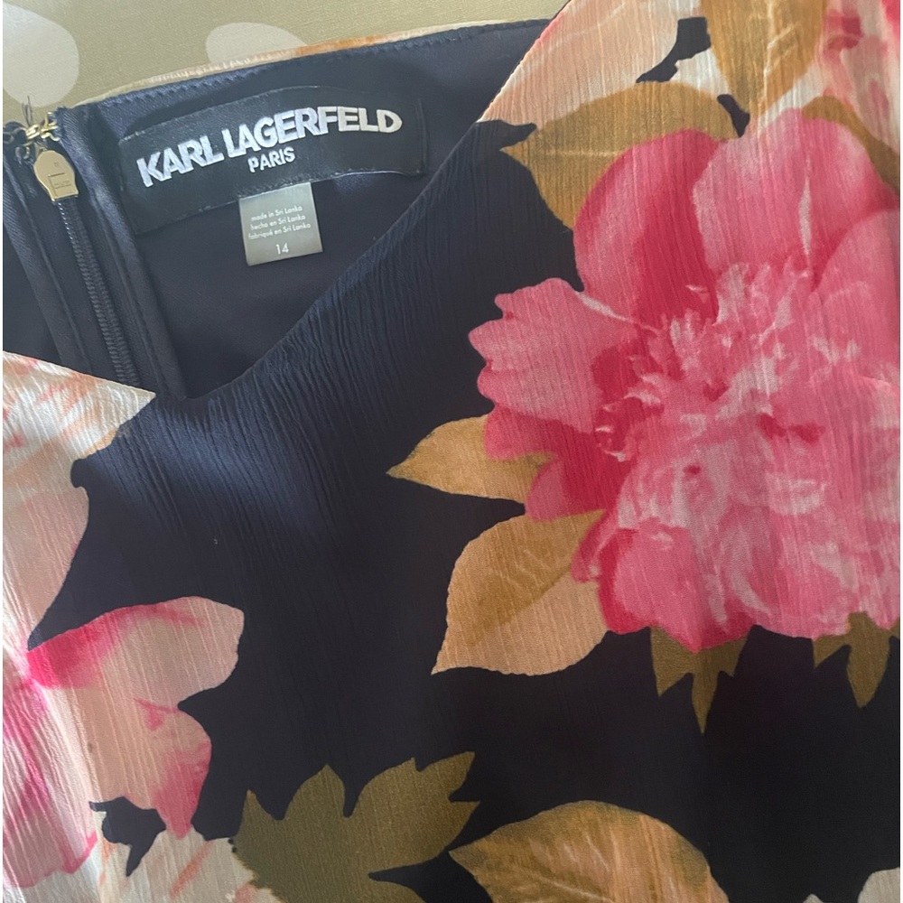Floral print ruffled tie waist midi dress